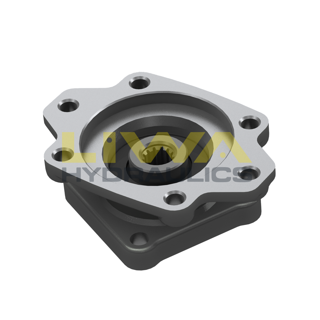 ISO (PTO) - SAE B (PUMP) ADAPTER WITH BEARING