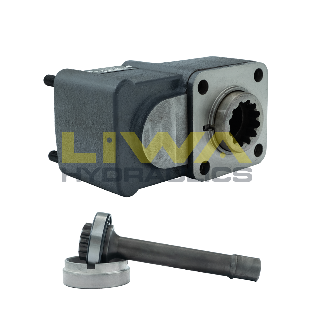 ZF ECOSPLIT 16 S 112 - 130 - 150 - 220 / 16 K 130 - 112 - 16 OFFSET PTO WITH TRIANGULAR CARDAN SHAFT